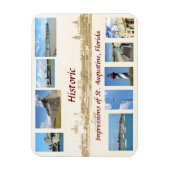 Impressies van St. Augustine, Florida Magneet (Verticaal)