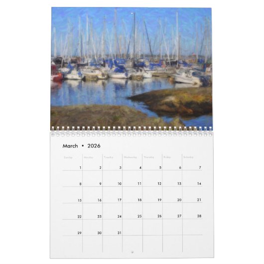 Impressies van Victoria, B.C. 2017 Kalender (Mar 2026)