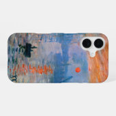 Impression by Claude Monet – Personalized Art iPhone 16 Hoesje (Achterkant horizontaal)