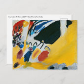 Impression III (Concert) van Wassily Kandinsky Briefkaart (Voorkant / Achterkant)