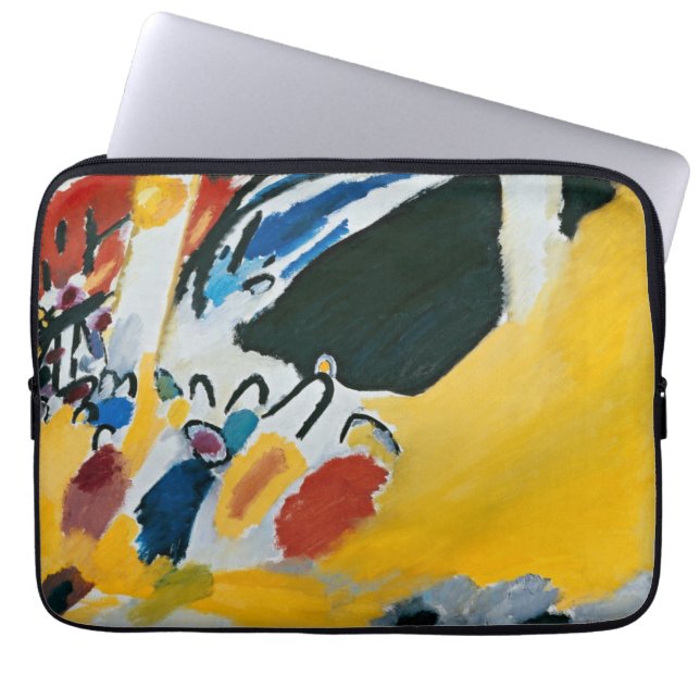 Impression III (Concert) van Wassily Kandinsky Laptop Sleeve (Voorkant)