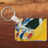Impression III (Concert) van Wassily Kandinsky Sleutelhanger (Achterkant)