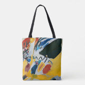 Impression III (Concert) van Wassily Kandinsky Tote Bag (Achterkant)