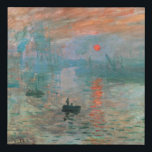 Impression, Sunrise 1872 Claude Monet Imitatie Canvas Print<br><div class="desc">Oscar-Claude Monet (UK: /ˈmɒ neɪ/, US: /moʊneɪ, məintensich/, French: [klod mheilin]; 14 November 1840 - 5 December 1926) was a French painter and founder of impressionist painting who is seen a key precursor to modernism, especially in his attempts to paint nature as he perceived it.[1] During his long career, he...</div>