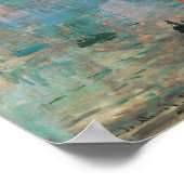 Impression, Sunrise 1872 Claude Monet Poster (Hoek)