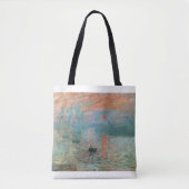 Impression, Sunrise 1872 Claude Monet Tote Bag (Voorkant)