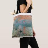 Impression, Sunrise 1872 Claude Monet Tote Bag (Dichtbij)