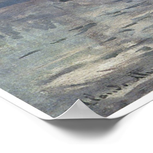 Impression-Sunrise, 1872 Poster (Hoek)