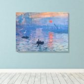 Impression Sunrise Canvas Afdruk (Insitu (Houten vloer))