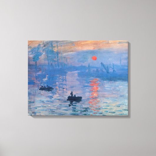 Impression Sunrise Canvas Afdruk (Voorkant)