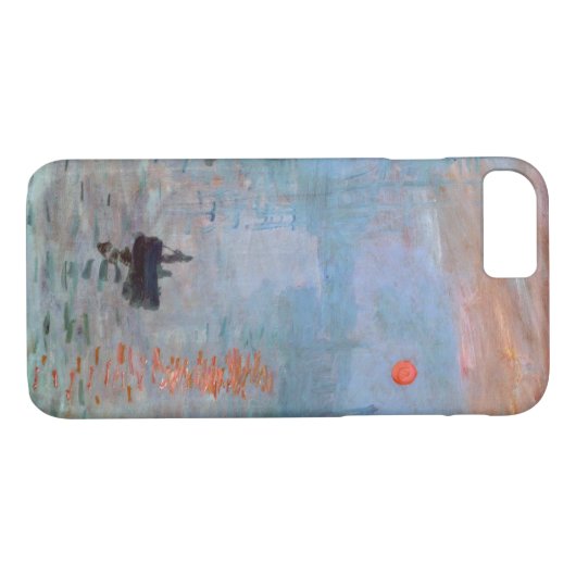 Impression, Sunrise, Claude Monet, 1872 Case-Mate iPhone Case (Achterkant (Horizontaal))