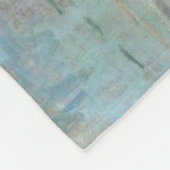 Impression, Sunrise, Claude Monet, 1872 Fleece Deken (Hoek)