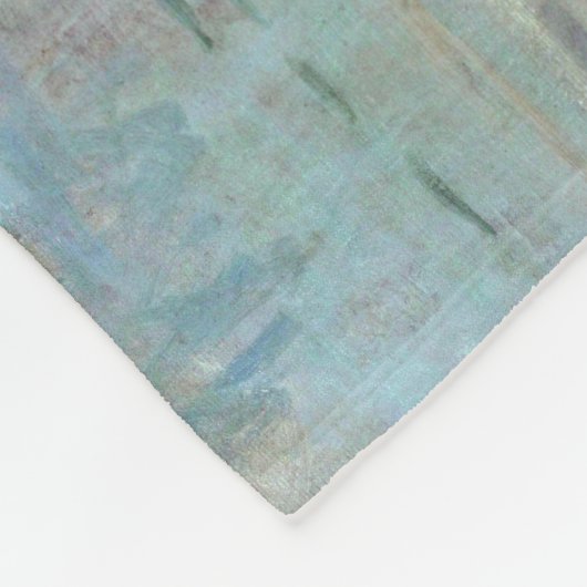 Impression, Sunrise, Claude Monet, 1872 Fleece Deken (Hoek)