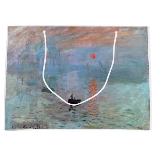 Impression, Sunrise, Claude Monet, 1872 Groot Cadeauzakje (Voorkant)