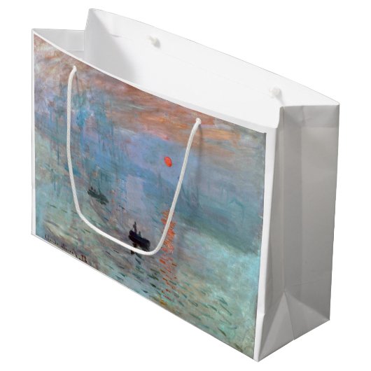 Impression, Sunrise, Claude Monet, 1872 Groot Cadeauzakje (Voorkant Gekanteld)