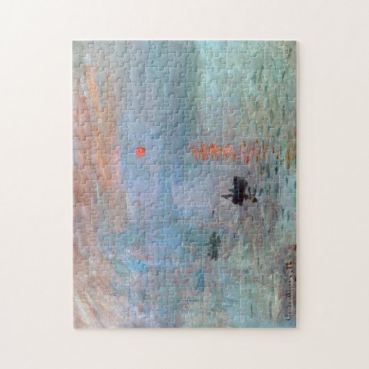 Impression, Sunrise, Claude Monet, 1872 Legpuzzel (Verticaal)