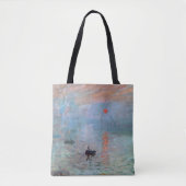 Impression, Sunrise, Claude Monet, 1872 Tote Bag (Voorkant)