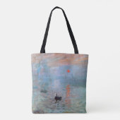 Impression, Sunrise, Claude Monet, 1872 Tote Bag (Achterkant)