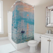 Impression Sunrise Claude Monet Douchegordijn (In situ)