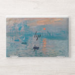 Impression Sunrise Claude Monet HP Laptopsticker<br><div class="desc">Monet Impressionisme Painting - De naam van dit schilderij is Impression,  Sunrise,  een beroemd schilderij van de Franse impressionist Claude Monet,  geschilderd in 1872 en getoond op de tentoonstelling van impressionisten in Parijs in 1874. Zonneopgang shows de haven van Le Havre.</div>