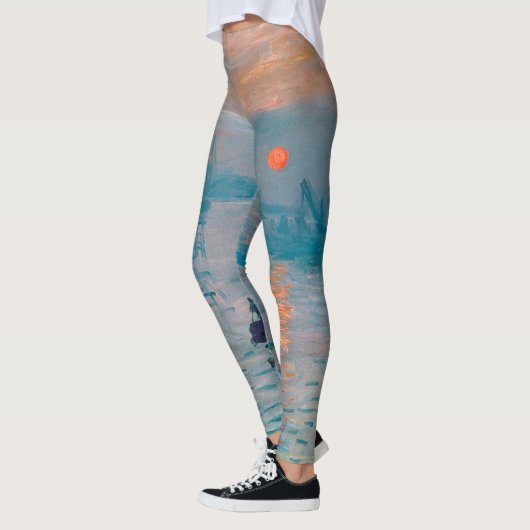 Impression Sunrise Claude Monet Leggings (Links)