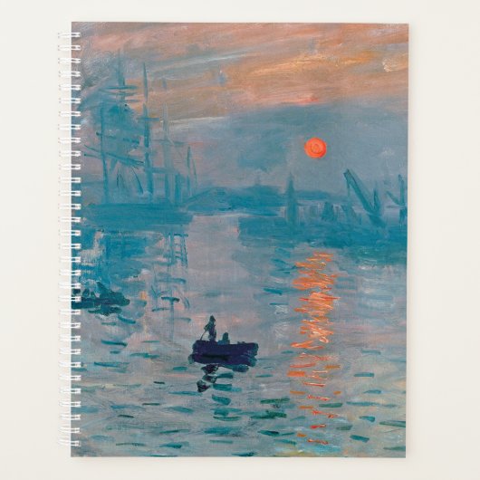 Impression Sunrise Claude Monet Planner (Voorkant)