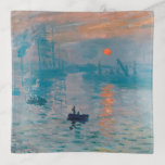 Impression Sunrise Claude Monet Sierschaaltjes<br><div class="desc">Monet Impressionisme Painting - De naam van dit schilderij is Impression,  Sunrise,  een beroemd schilderij van de Franse impressionist Claude Monet,  geschilderd in 1872 en getoond op de tentoonstelling van impressionisten in Parijs in 1874. Zonneopgang shows de haven van Le Havre.</div>