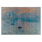 Impression Sunrise Claude Monet Snijplank (Voorkant)