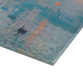Impression Sunrise Claude Monet Snijplank (Hoek)