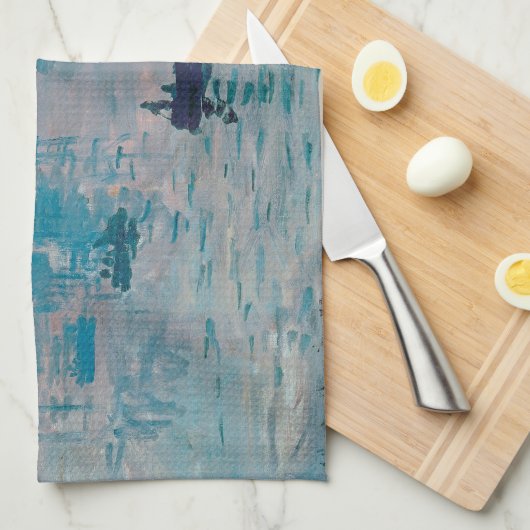 Impression Sunrise Claude Monet Theedoek (Quarter Fold)