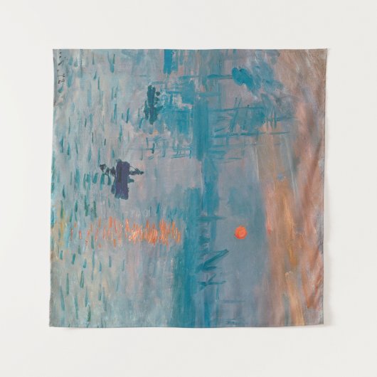Impression Sunrise Claude Monet Wandkleed (Voorkant (horizontaal))