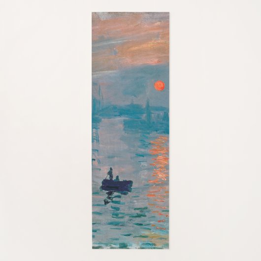 Impression Sunrise Claude Monet Yogamat (Voorkant)