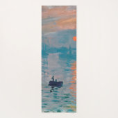 Impression Sunrise Claude Monet Yogamat (Achterkant)