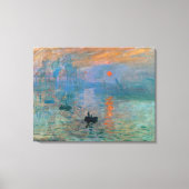 Impression Sunrise door Claude Monet Canvas Afdruk (Voorkant)