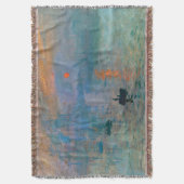 Impression Sunrise door Claude Monet Deken (Voorkant Verticaal)