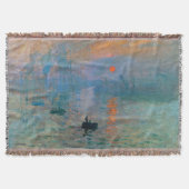 Impression Sunrise door Claude Monet Deken (Voorkant)