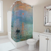 Impression Sunrise door Claude Monet Douchegordijn (In situ)