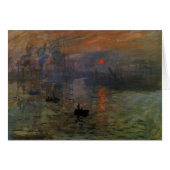 Impression Sunrise door Claude Monet,  kunst (Voorkant Horizontaal)