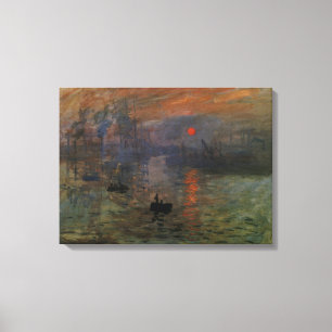 Impression Sunrise door Claude Monet,  kunst Canvas Afdruk