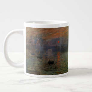 Impression Sunrise door Claude Monet,  kunst Grote Koffiekop