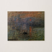 Impression Sunrise door Claude Monet,  kunst Legpuzzel (Horizontaal)