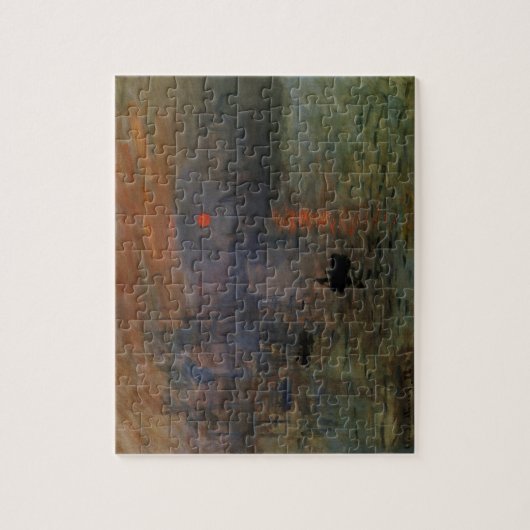 Impression Sunrise door Claude Monet,  kunst Legpuzzel (Verticaal)