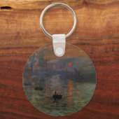 Impression Sunrise door Claude Monet, kunst Sleutelhanger (Voorkant)