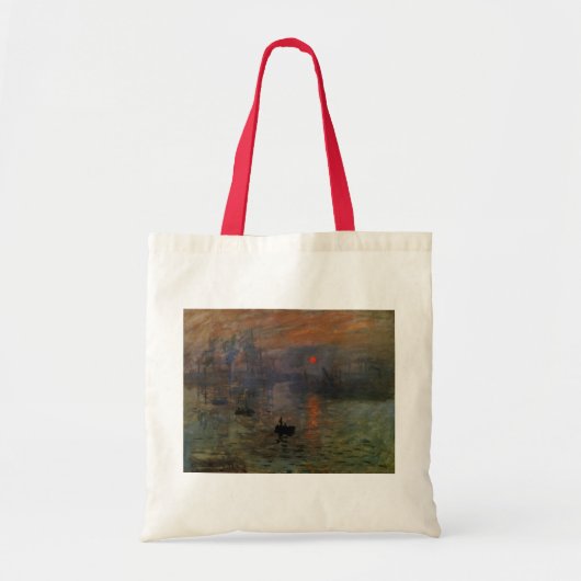 Impression Sunrise door Claude Monet,  kunst Tote Bag (Voorkant)