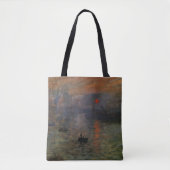 Impression Sunrise door Claude Monet,  kunst Tote Bag (Voorkant)