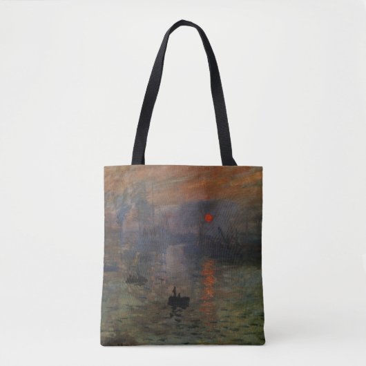 Impression Sunrise door Claude Monet,  kunst Tote Bag (Voorkant)