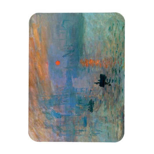 Impression Sunrise door Claude Monet Magneet (Verticaal)