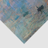 Impression Sunrise door Claude Monet Tissuepapier (Detail)