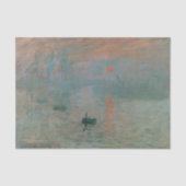 Impression Sunrise door Claude Monet Tissuepapier (Voorkant)