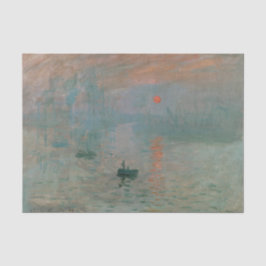 Impression Sunrise door Claude Monet Tissuepapier